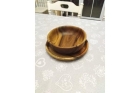Деревянная тарелка 