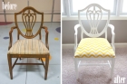 Реставрация стула с мягким сиденьем 