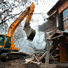 Снос деревянного дома