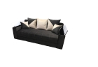 Прямой диван Евро 7 (3 подушки)